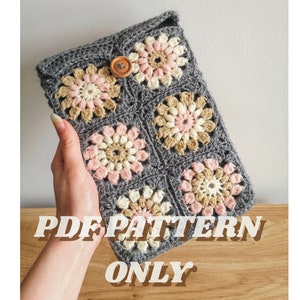 Instant Download - Crochet iPad Tablet Cosy PDF PATTERN Only Tablet Case Book Sleeve DIY Tutorial