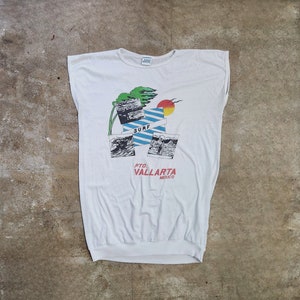 Vintage 70s Puerto Vallarta, Mexico Souvenir Tee
