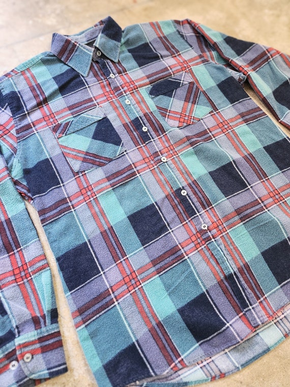 Vintage 80/90s Plaid Flannel - image 2