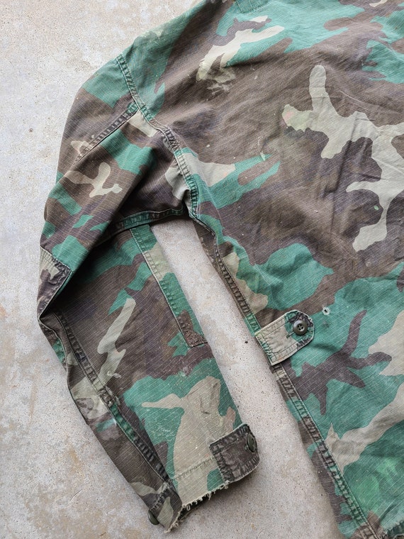 Vintage 80s, Camo, Camouflage, Thrashed, Army, Ja… - image 6