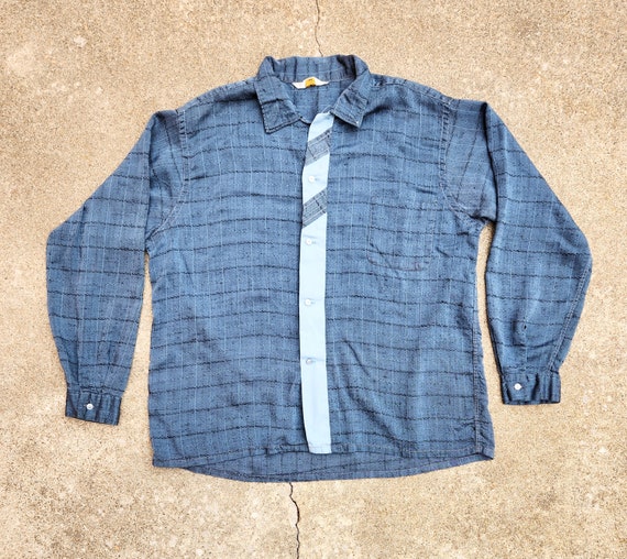 Vintage rayon gabardine shirt - Gem Vintage rayon gabardine shirt - Gem