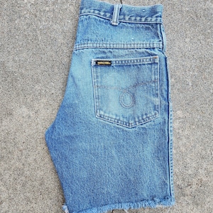 Vintage 1970s Key, Saddle King Cut-Off Jean Shorts