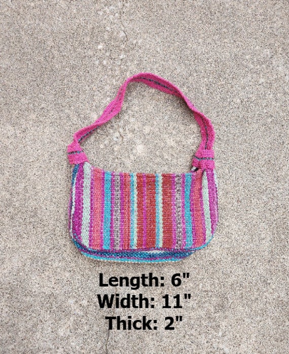 Vintage 80s/90s, Woven, Guatemalan Style, Purse - image 2