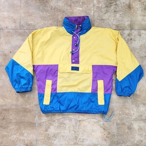 Vintage 80s Windbreaker With Hood