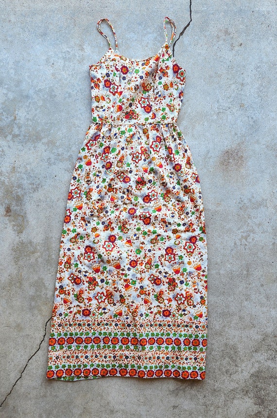 Vintage 60s Floral Dress - image 1