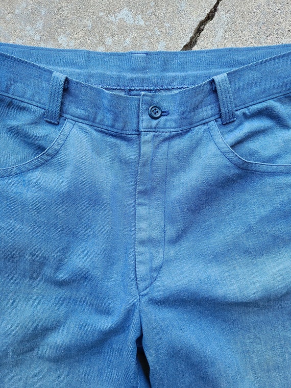 Vintage 50s/60s, Blue Jeans With Talon Zipper - image 4