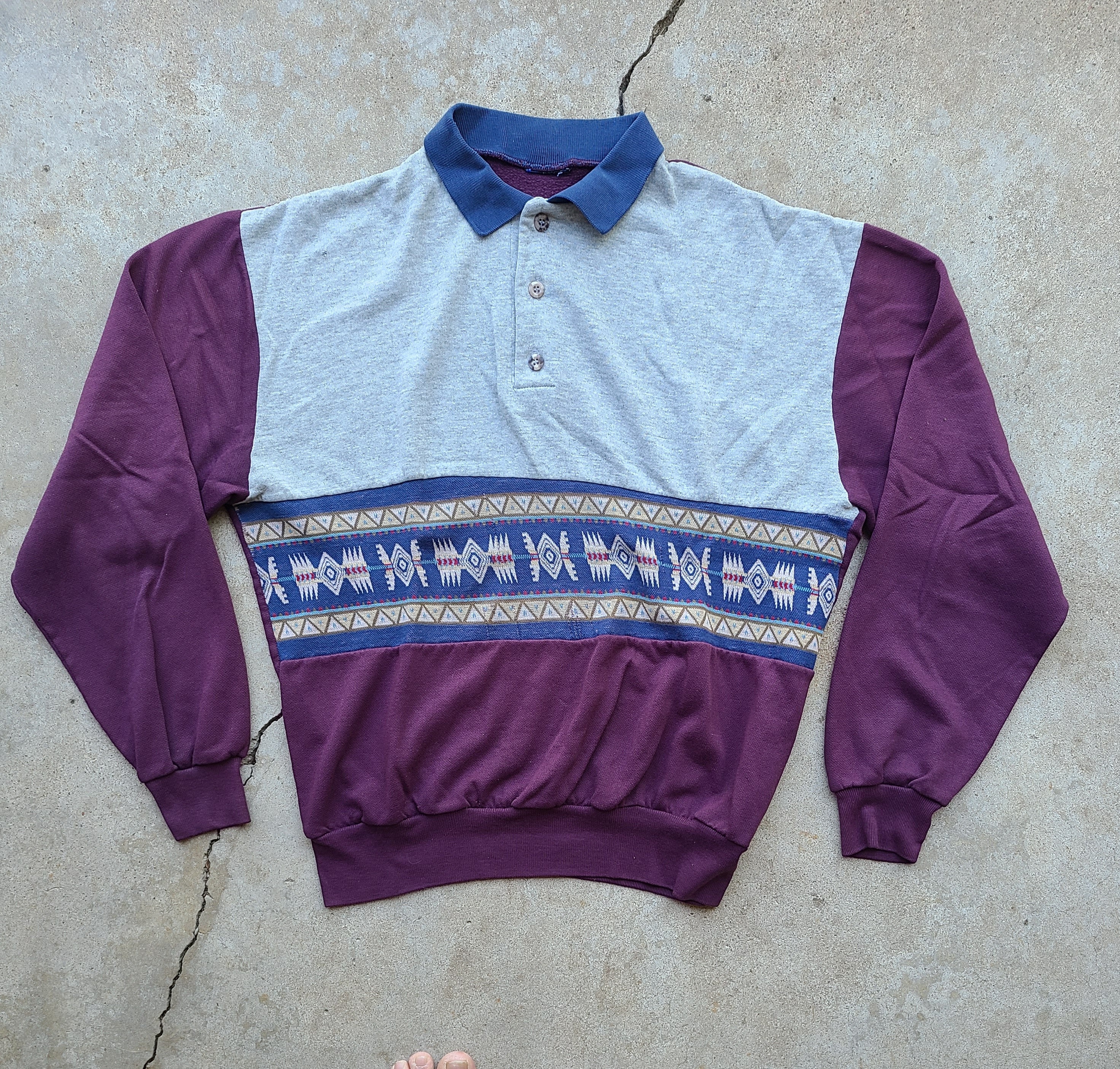 Collared Crew Neck - Etsy