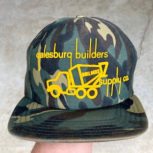Vintage 80’s Camo Trucker Hat