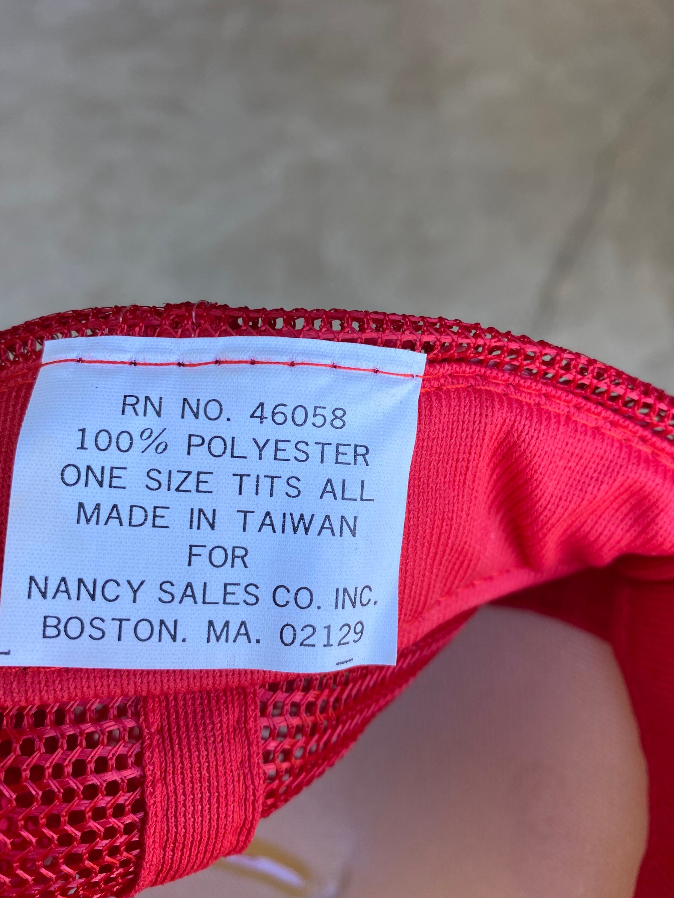 Vintage 80’s Boston Script Logo Tucker Hat, Snapback Hat - Etsy