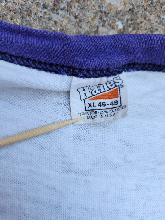 Vintage 80s Ohio State Ringer Tee - image 5