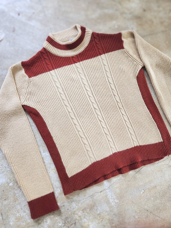 Vintage Washed Mock Neck Sweatshirt - Charcoal main image 1