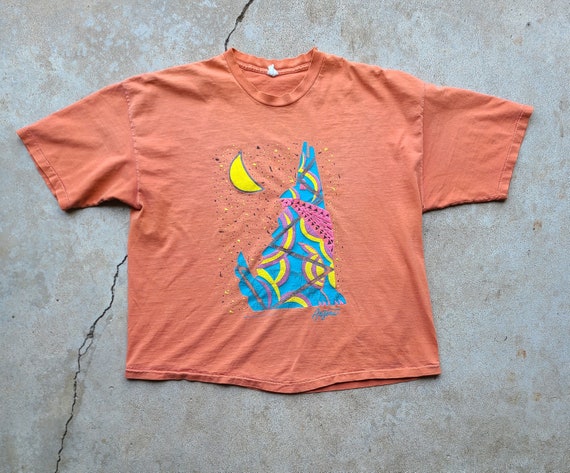 【Ameri】　RIPPLE SHAGGY ART SHIRT YETI 