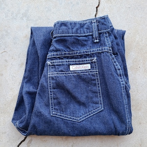Vintage 80s Calvin Klein High Waist Jeans