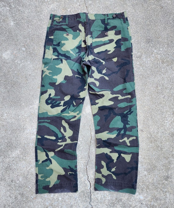 Vintage 70s Red Head Camouflage Lightweight Pants - image 7