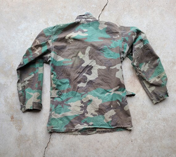 Vintage 80s, Camo, Camouflage, Thrashed, Army, Ja… - image 5