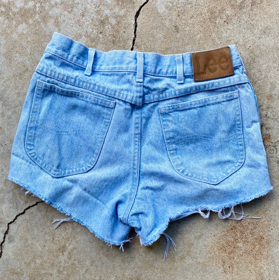 Vintage 80’s, LEE, Cut Off, Jean Shorts - image 3