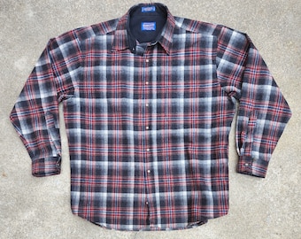 Pendleton Shadow Plaid Button-Down Shirt