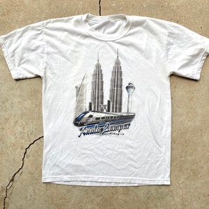 Vintage 80's, Kuala Lumpur, Malaysia, Graphic T-shirt, Tops and