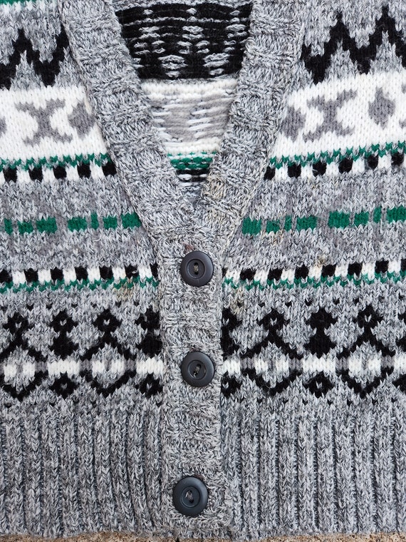 Vintage 80s, Holiday Sweater Vest - image 5