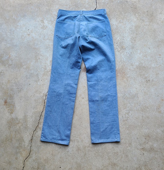 Vintage 50s/60s, Blue Jeans With Talon Zipper - image 6