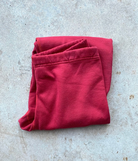 Vintage 80s, Red, Gusset, Drawstring, Joggers, Sw… - image 1