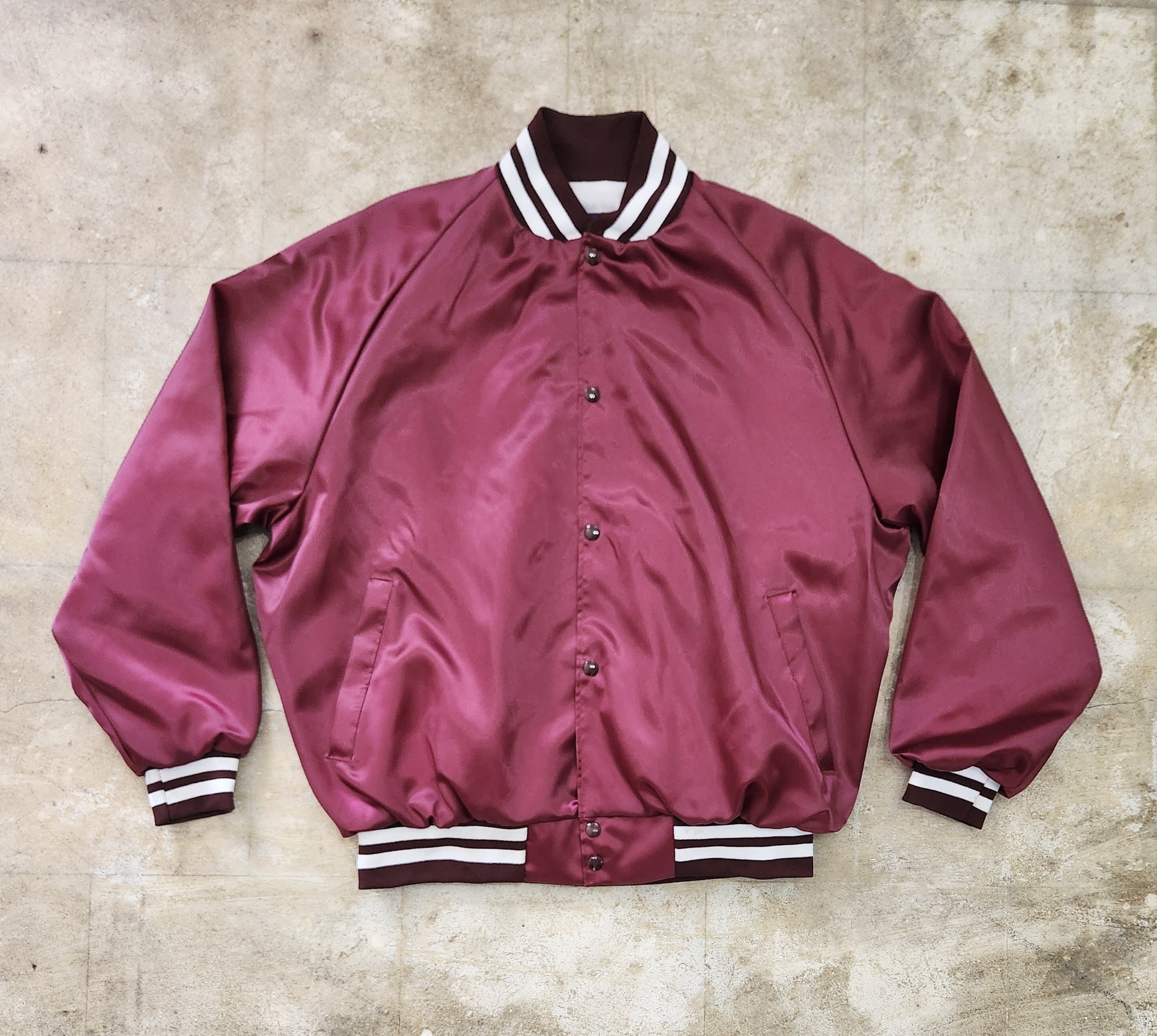 Pick Vintage 1990 Neo Blood Varsity Bomber Jacket Snap 