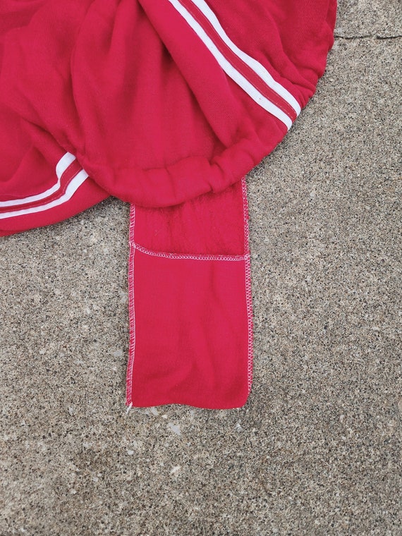 Vintage 70s Red Gusset Track Pants - image 5