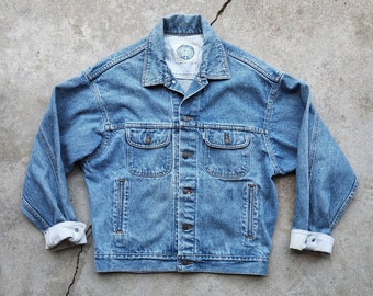 Cotton Denim Hooded Jacket - Etsy