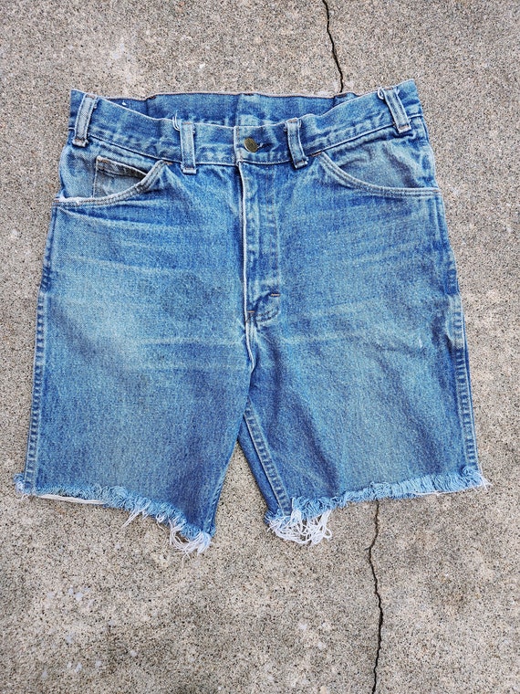 Vintage 70s, Saddle King, Cut Offs, Jean Shorts - image 3