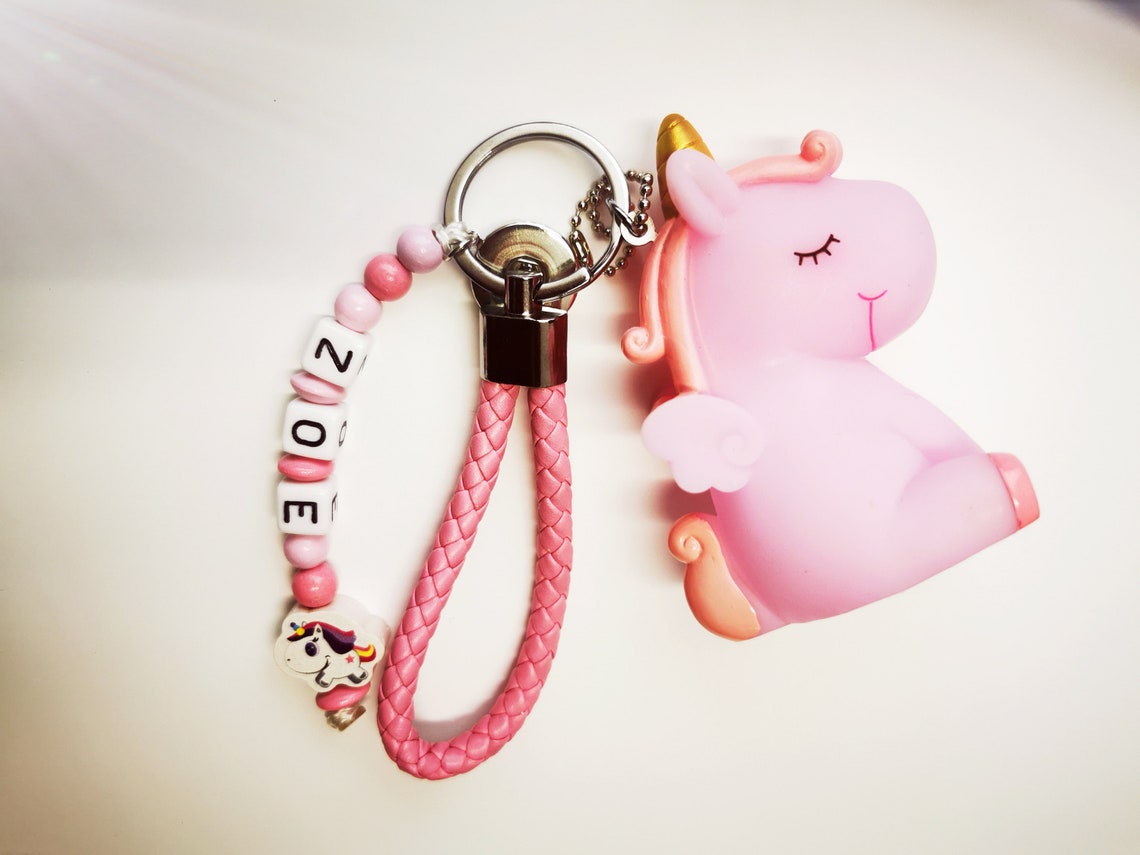 Keychain Unicorn Etsy
