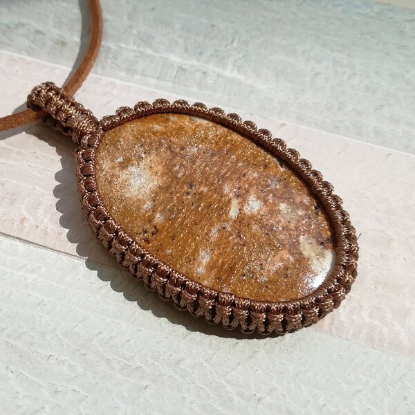 Genuino colgante amarillo AVENTURINE, collar de chakra sacro, buena suerte en los negocios y alegría en la vida!
