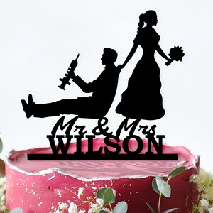 Rugby Wedding Cake Topper Bride Pulling Groom Mr And Mrs Etsy Rugby Wedding Cake Topper Bride Pulling Groom Mr And Mrs Etsy