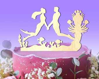 Scuba Cake Topper Etsy