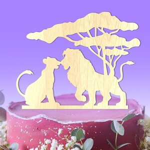 Simba En Nala Cake Topper The Lion King Wedding Cake Topper Etsy Simba En Nala Cake Topper The Lion King Wedding Cake Topper Etsy