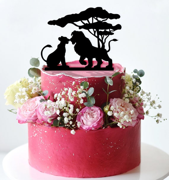Simba En Nala Cake Topper The Lion King Wedding Cake Topper Etsy Simba En Nala Cake Topper The Lion King Wedding Cake Topper Etsy