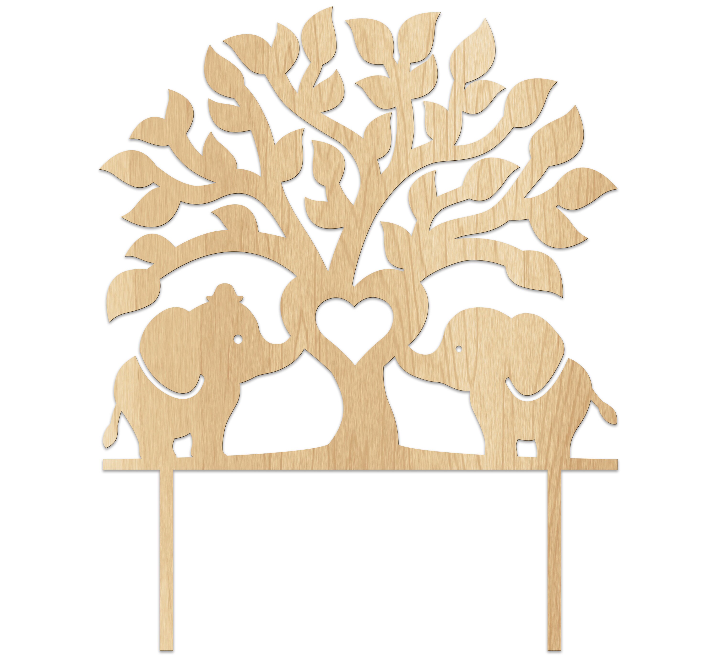 Elephant Cake Topper Wedding Cake Topper Acrylic Cake Etsy