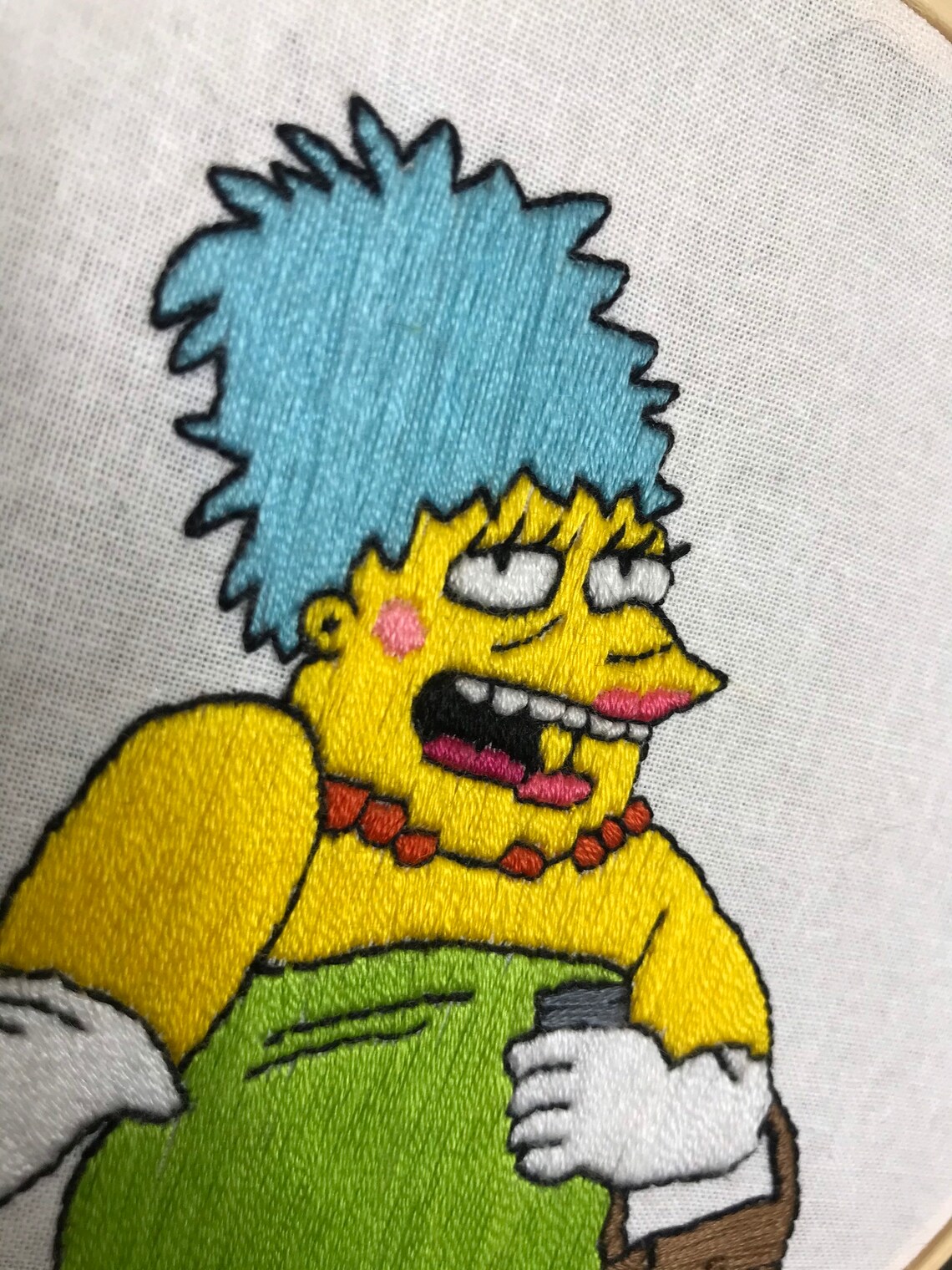 barney gumble face simpsons