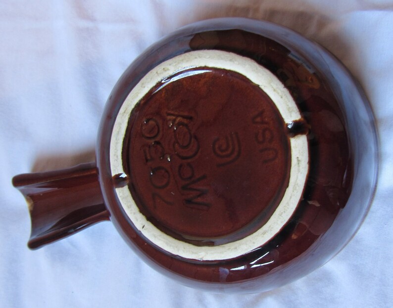 Vintage McCoy Stoneware Chili BowlSoup Bowl
