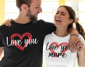 Couples shirts, Matching Couple shirts, Valentine's Day Shirt, Couple Outfits, Matching couple set, His and Hers shirts, Valentines Gift
