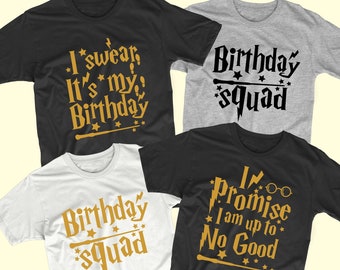 Harry Potter Birthday Shirt - Etsy Ireland