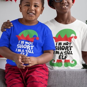 Christmas elf shirts, Elf shirts, Elf Christmas shirts, Christmas family shirts, Matching family elf shirts, Elf shirt for kids