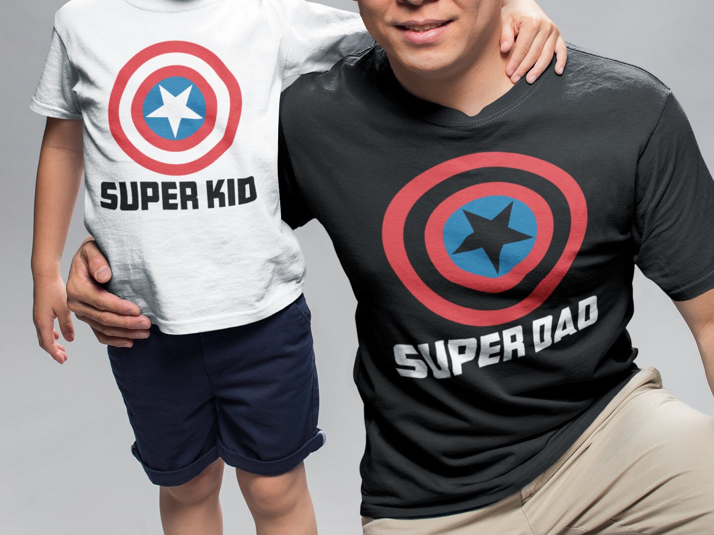 dad son matching shirts