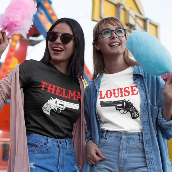 Thelma and Louise Accessories Bag Charm/Keychain Gift Set for Best Friends  or Partners in Crime