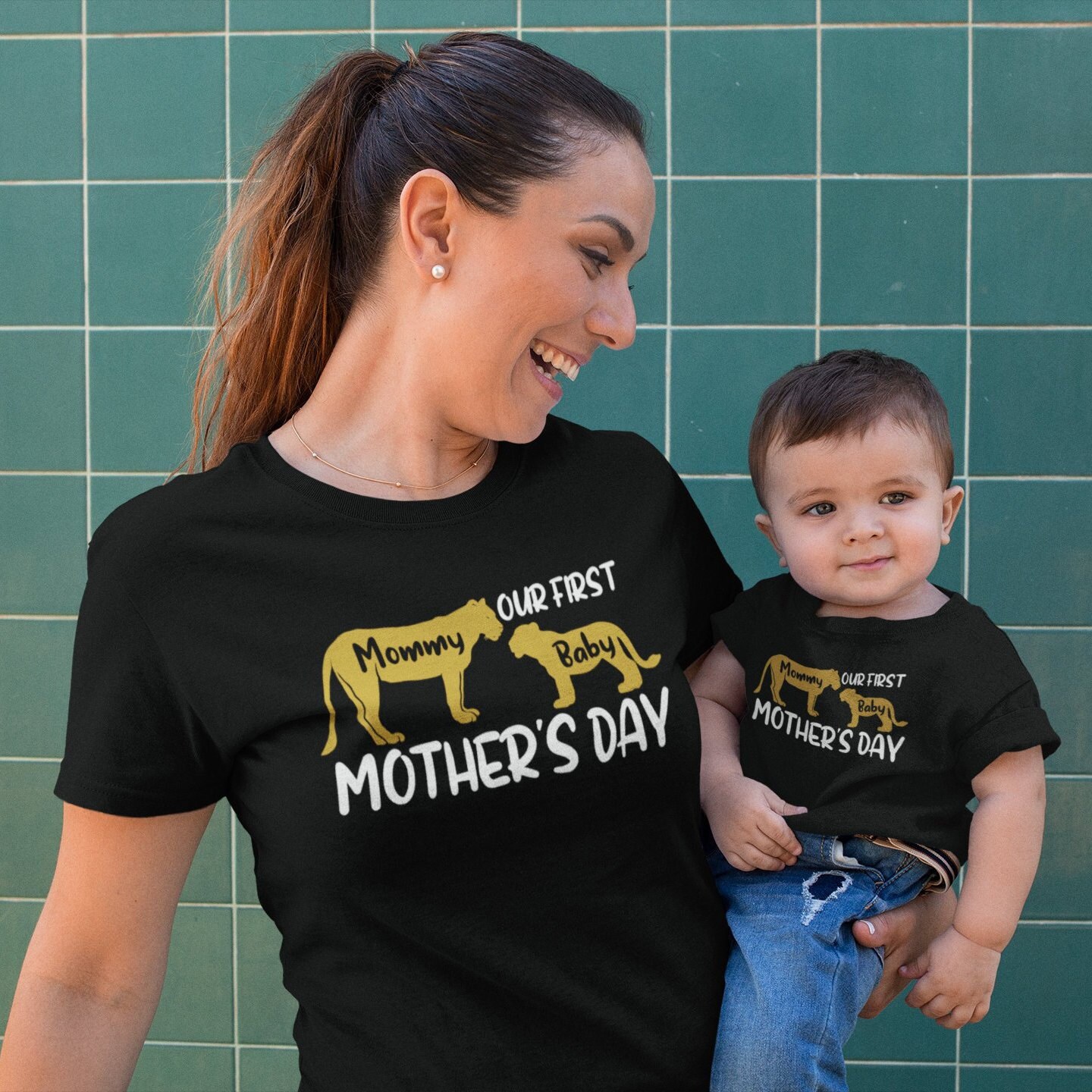 First mothers day shirt for baby 2025