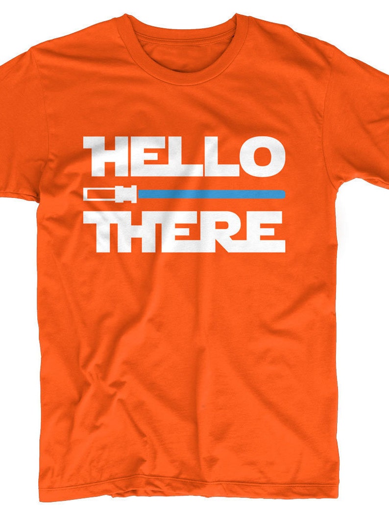 Star wars shirt Obi Wan shirt Hello there shirt Star wars Etsy
