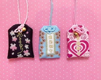 Lucky love Omamori amulet | veel succes | gelukkig verliefd | gezondheid en welzijn | geluksbrenger