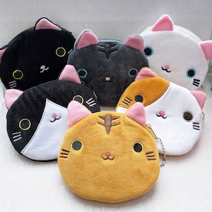 Kawaii kitty coin purses | cat purse | coin purse | kawaii accessories | gifts for her | gifts for children |