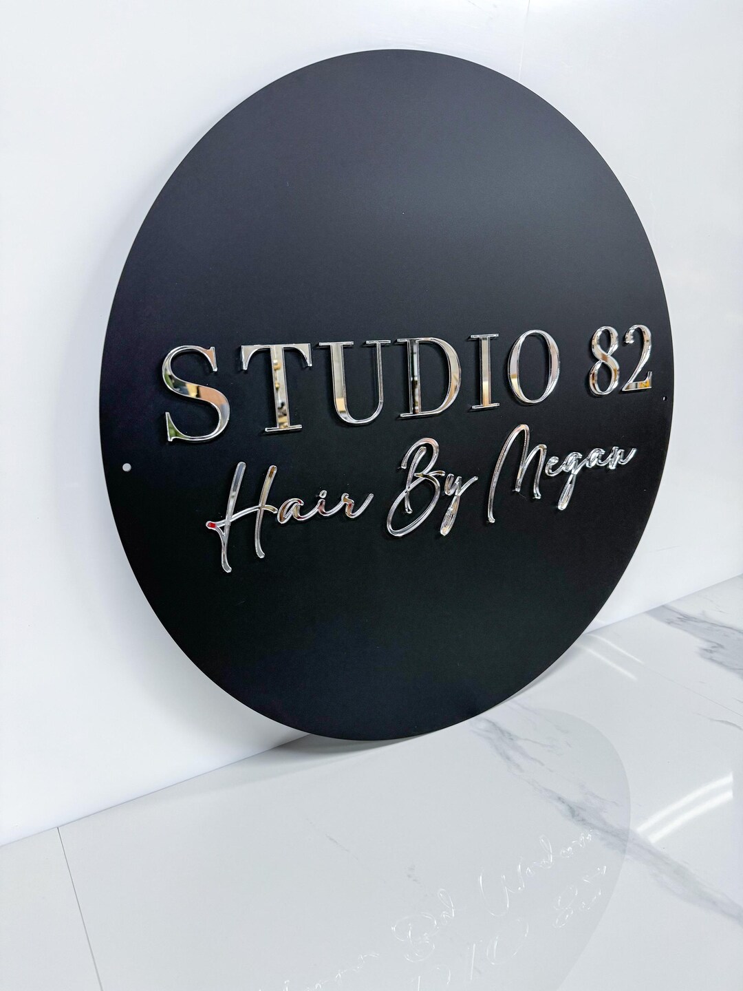 Acrylic Business Sign | 3D Logo | Wall Sign | Black - Etsy