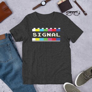 Retro No Signal T-Shirt, Vintage, 90's Kid, 80's Kid, Nostalgic
