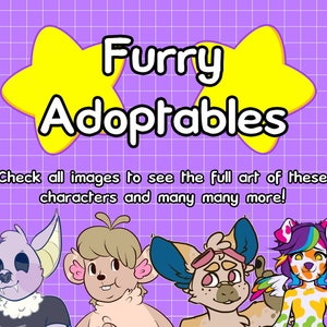 Adoptables peludos de Anthro [LEER DESCRIPCIÓN]
